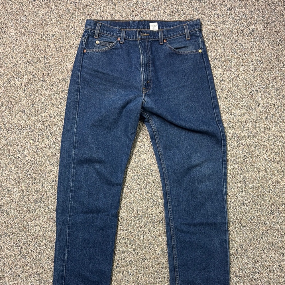 Levi's Men's Blue Jeans, vintage Levi’s 505 orange tab